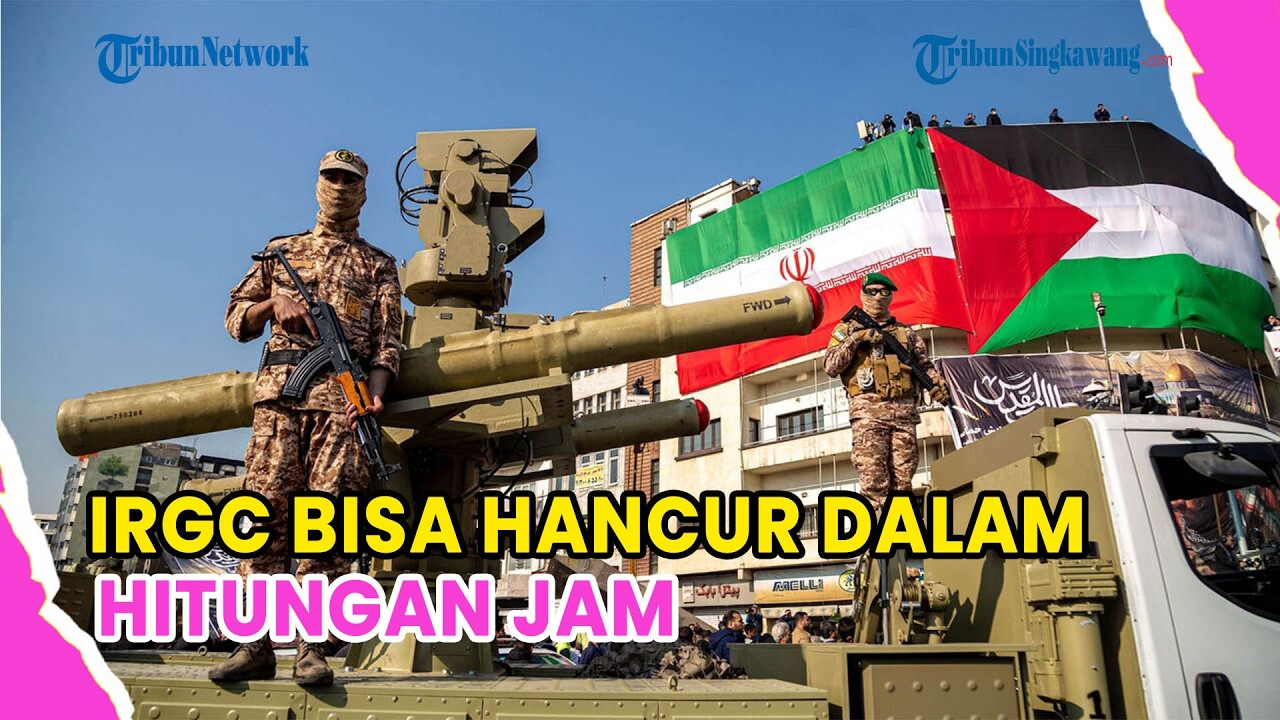 🔺AS SEBUT BISA HANCURKAN IRGC HANYA HITUNGAN JAM❗