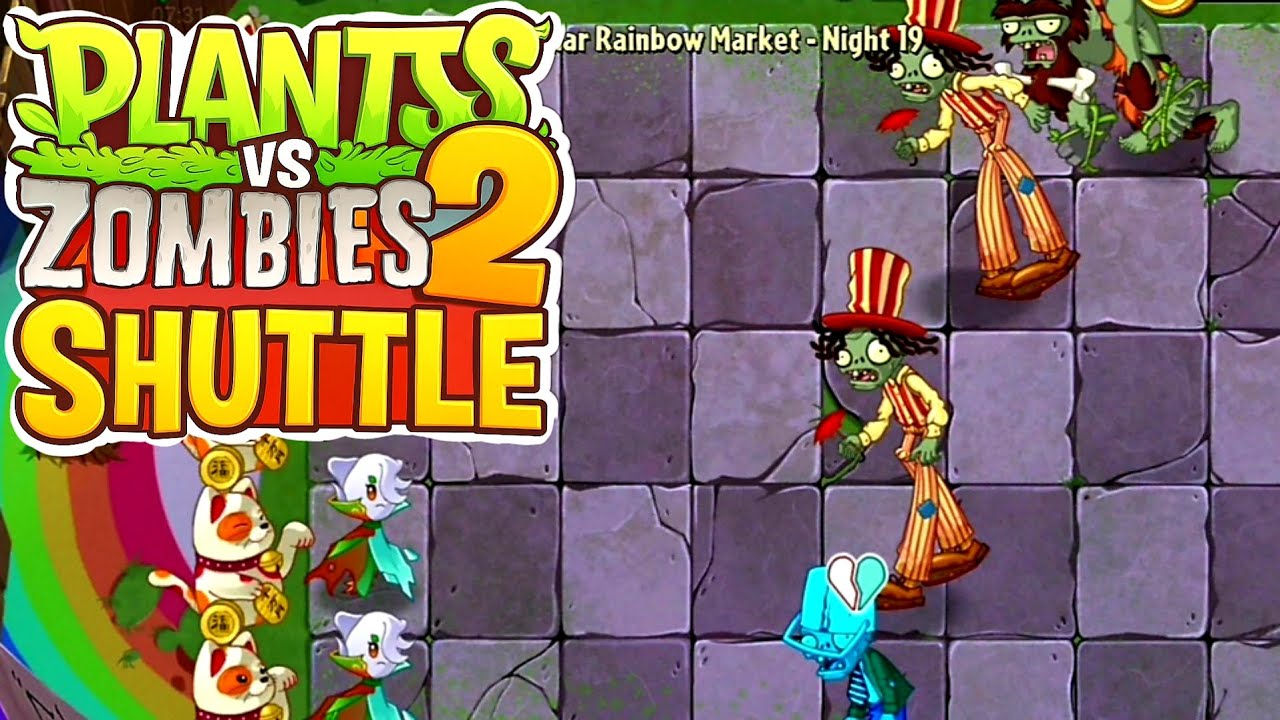 КТО СИЛЬНЕЕ ??? НОВЫЕ РАСТЕНИЯ ИЛИ ЗОМБИ в игре PvZ-2 Shuttle 