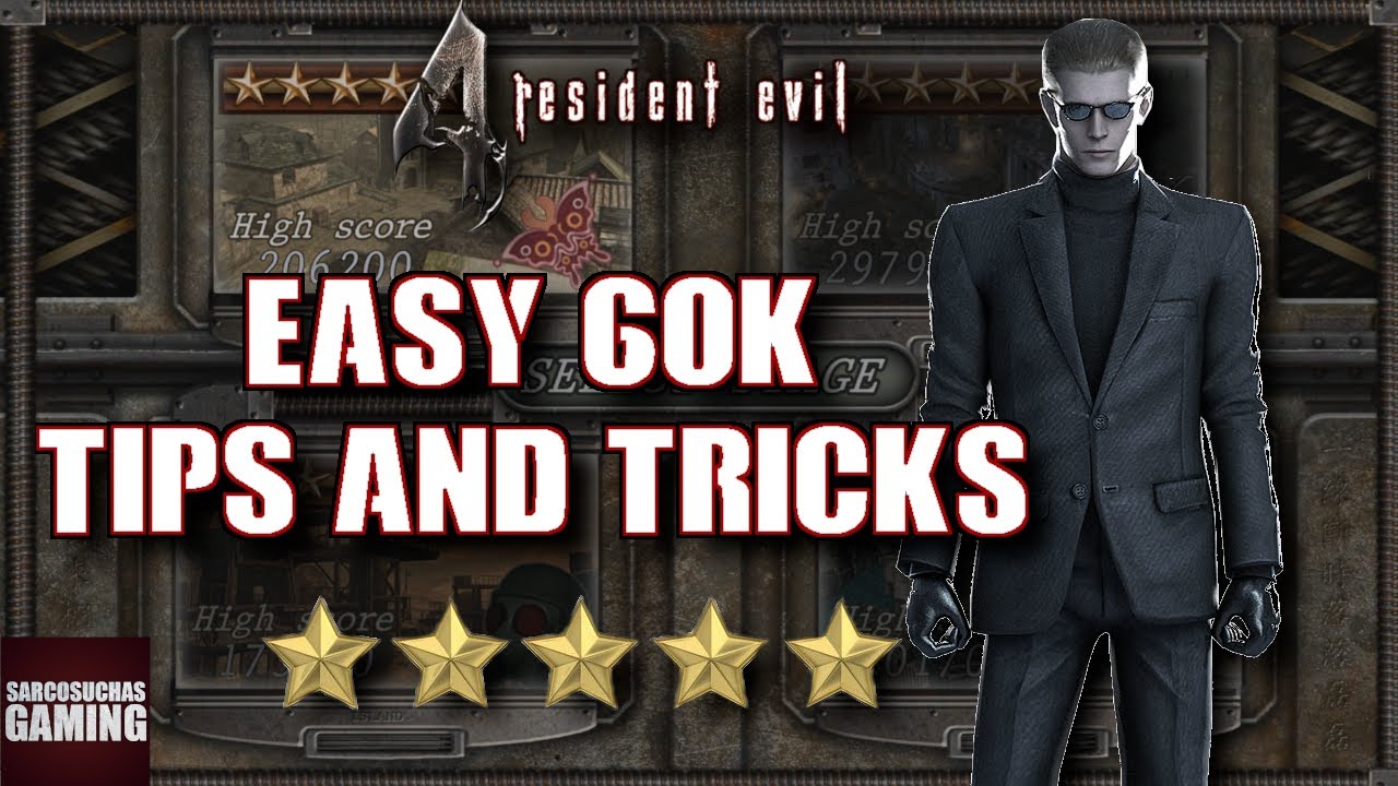 RE4 Mercenaries Guide - Tips & Tricks - Wesker - All Maps