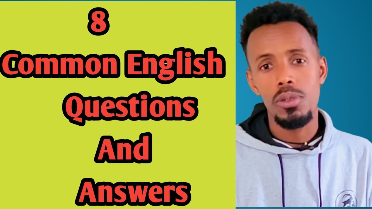 Tana English with Yibe is live! 8 Common English questions and how to answer confidently