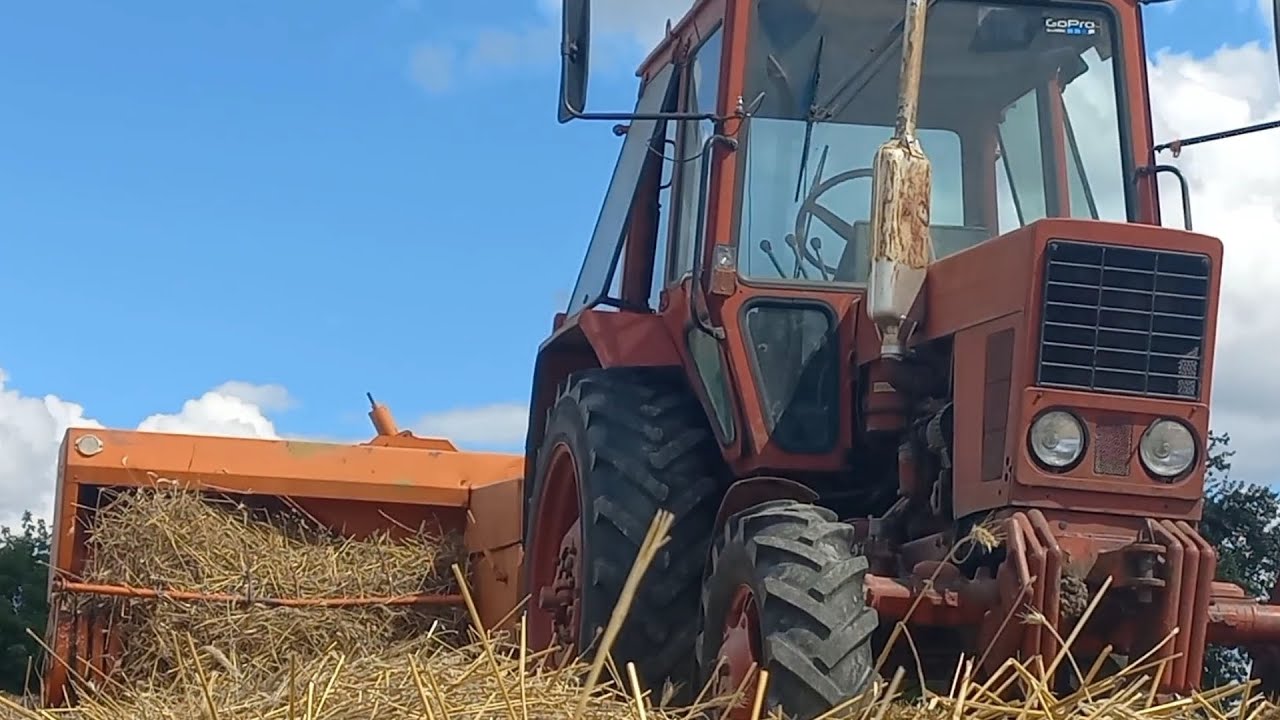 Prasowanie Słomy 2022!!Mtz 82&Sipma Z-224!!!??