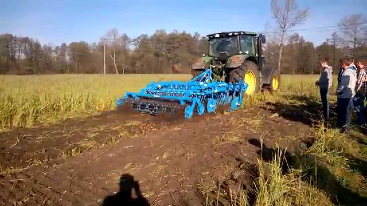 John Deere 6140R + Lemken Rubin 9.300