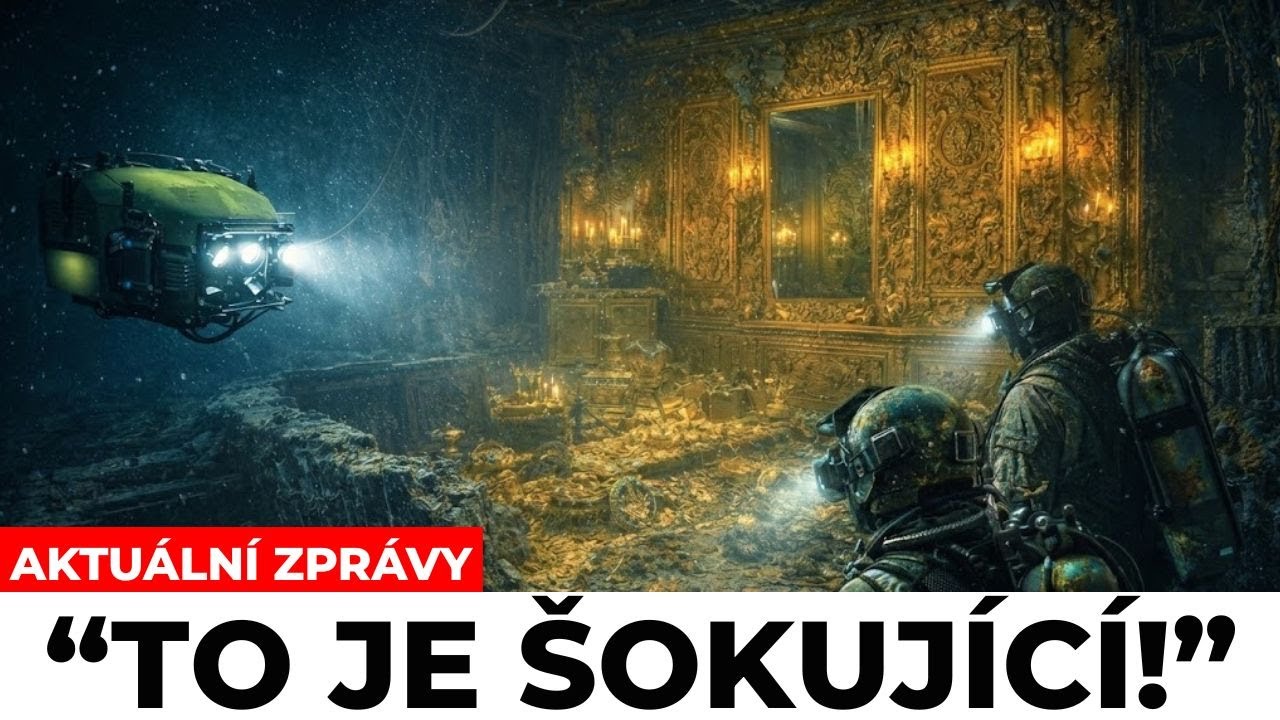Vědci možná našli Jantarovou komnatu ve vraku lodi v Baltském moři…