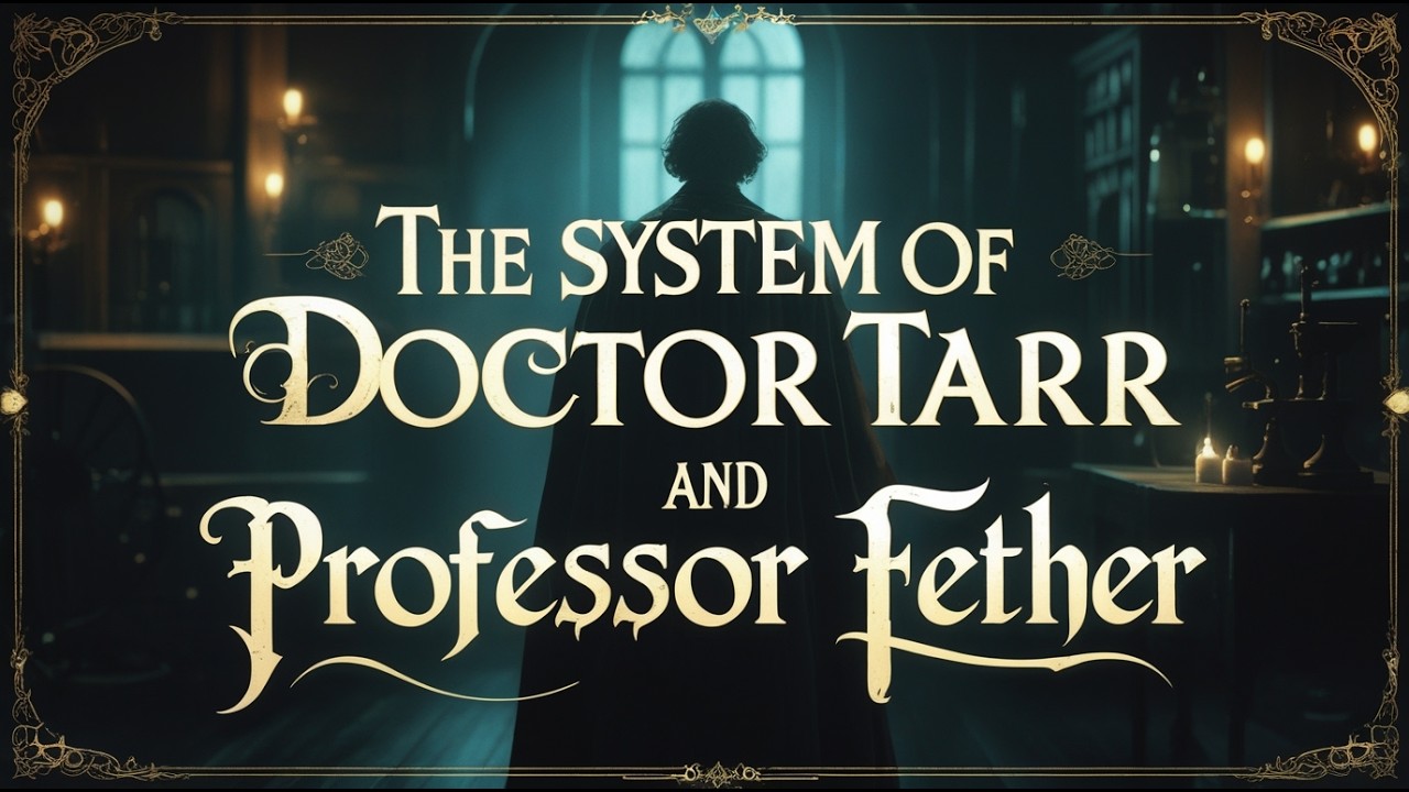 🦇🎭 THE SYSTEM OF DOCTOR TARR & PROFESSOR FETHER by Edgar Allan Poe | Audiobook | Madness & Humor 🪶🕯️