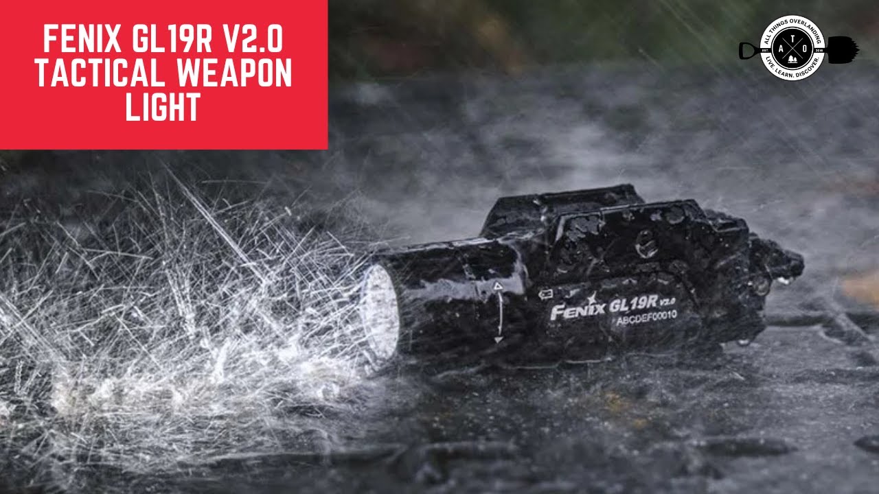 Fenix GL19R V2.0 Tactical Weapon Light:  Bright, Tough, and Reliable