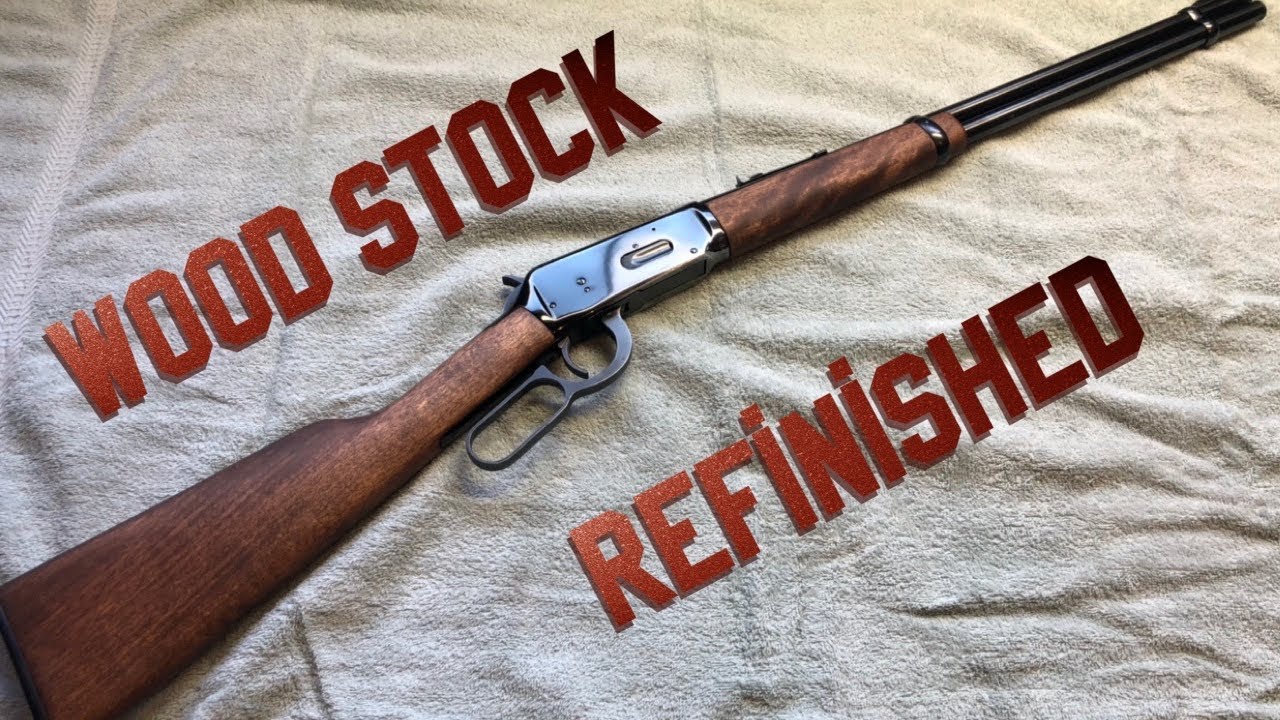 Winchester  30-30 stock refinish and stain