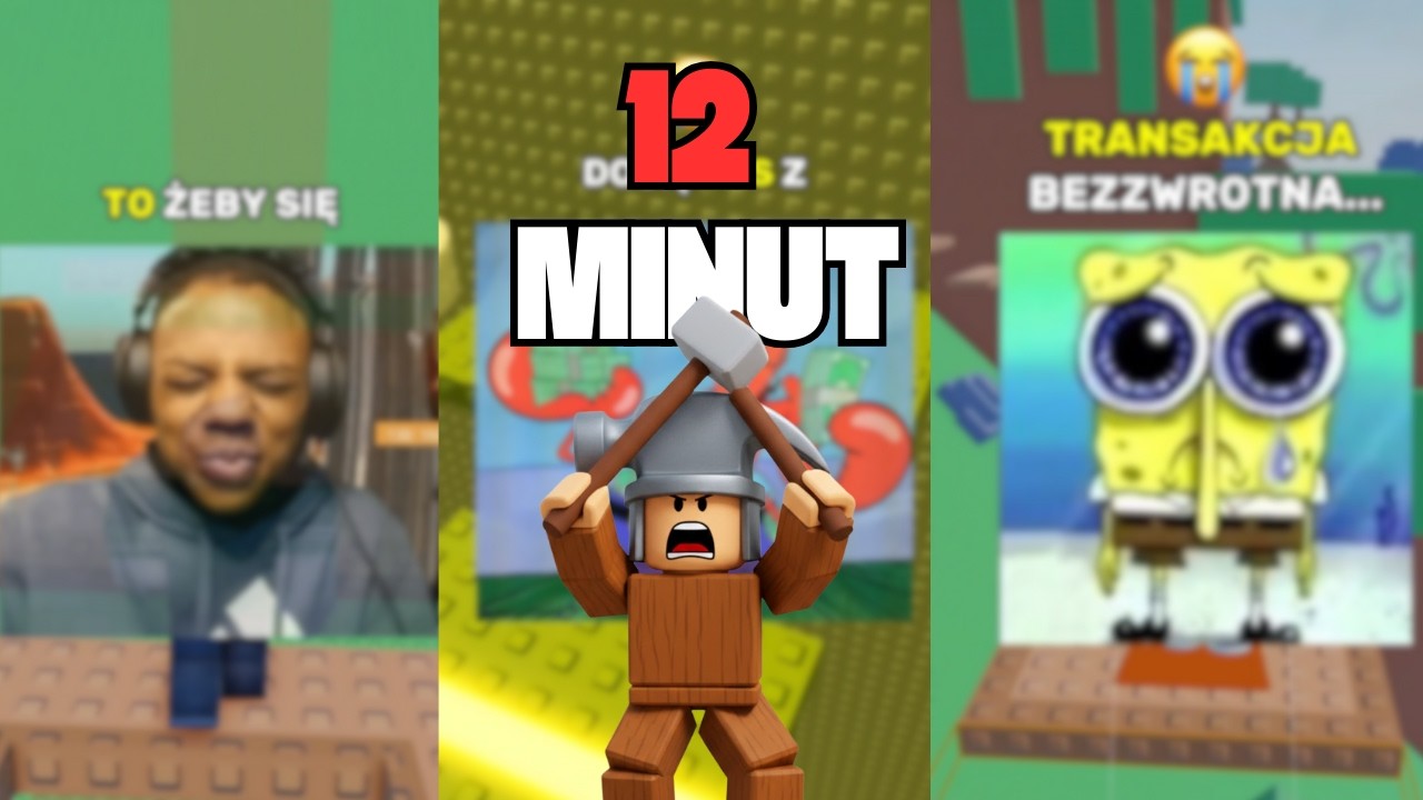 DOKŁADNIE 12 MINUT ROBLOX RANTÓW! 😭