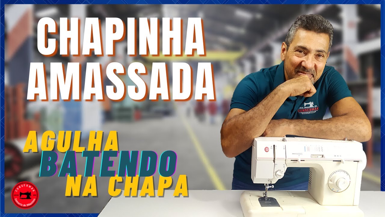 😱 AGULHA BATENDO NA CHAPINHA | Singer  Facilita