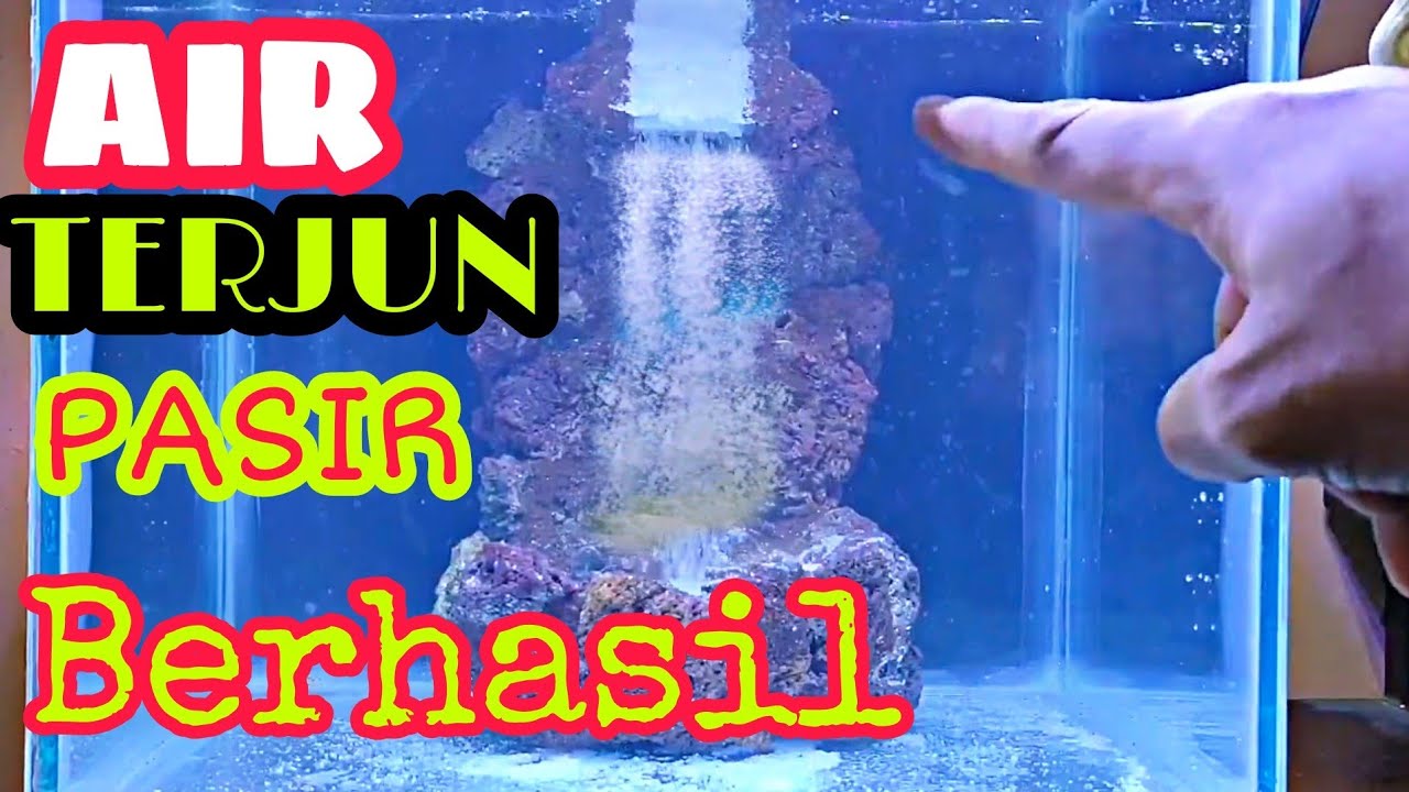 Membuat Rangkaian Pipa Air Terjun Pasir 2 Titik