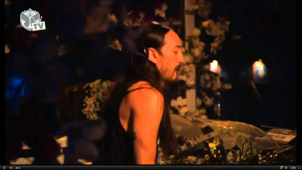 Steve Aoki live at Tomorrowland 2012