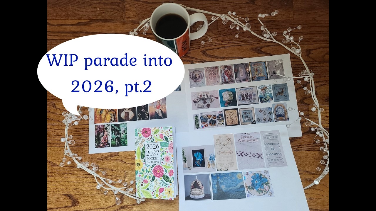 Flosstube special: WIP parade into 2026, part 2