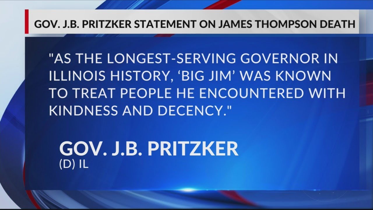 Former Illinois Governor James Thompson passes away