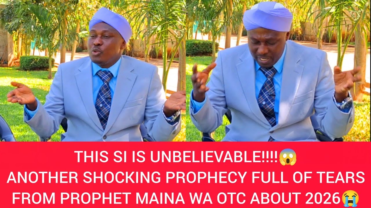GICANJAMA 😱URATHI WA 2026 KURITUHA PROPHET MAINA WA OTC😲