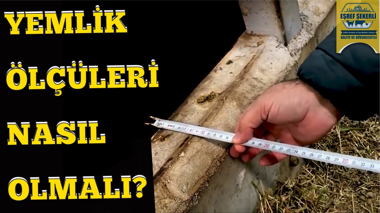Yemlik &Ouml;l&ccedil;&uuml;leri Nasıl Olmalıdır? #Yemlik