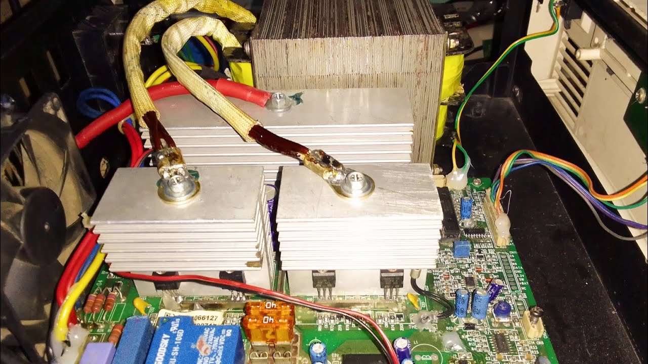Luminous sine wave inverter repair