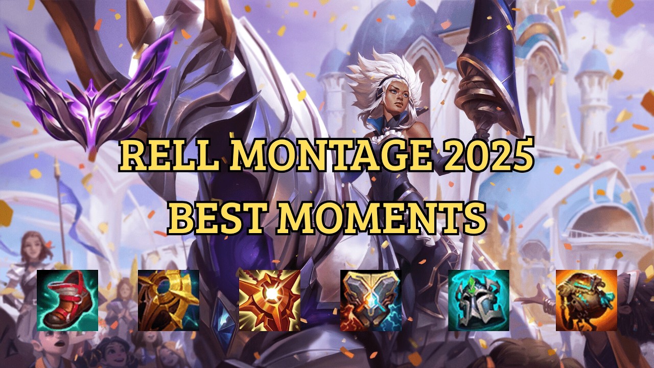 Rell Montage🔥 Best Support Plays #rell #leagueoflegends