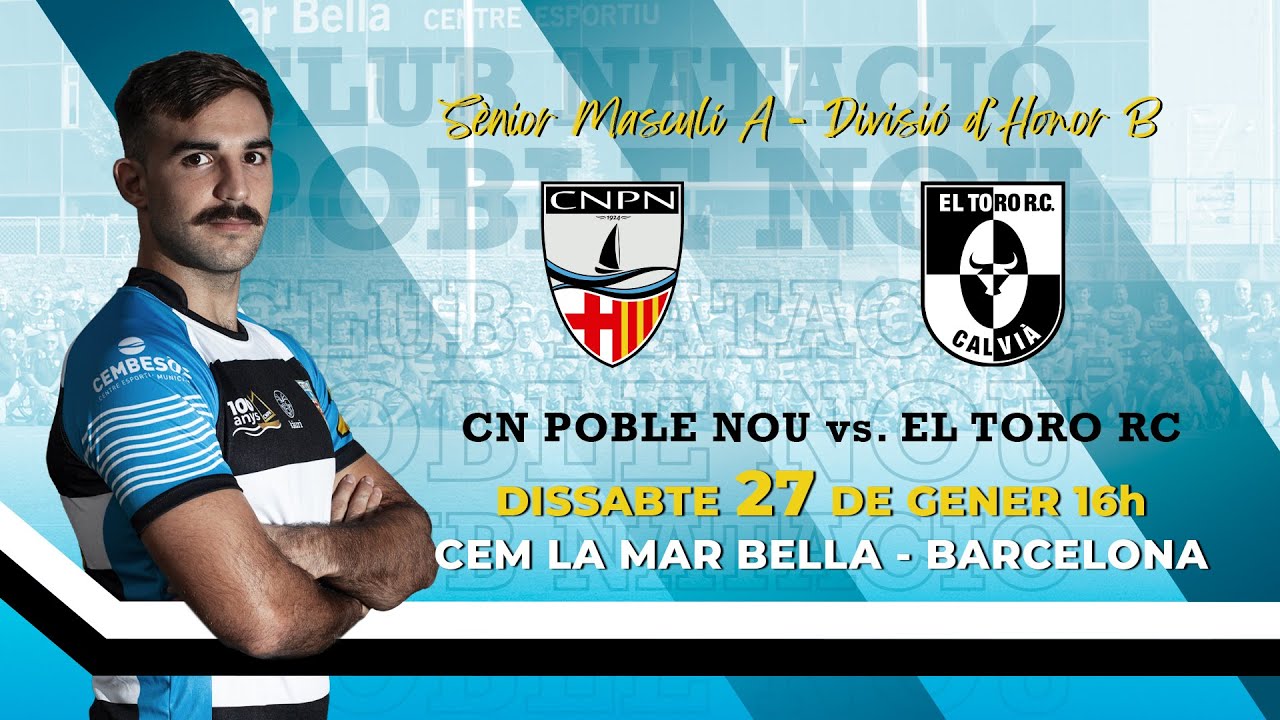 J1 DHB: Sènior Masculí A vs. El Toro RC