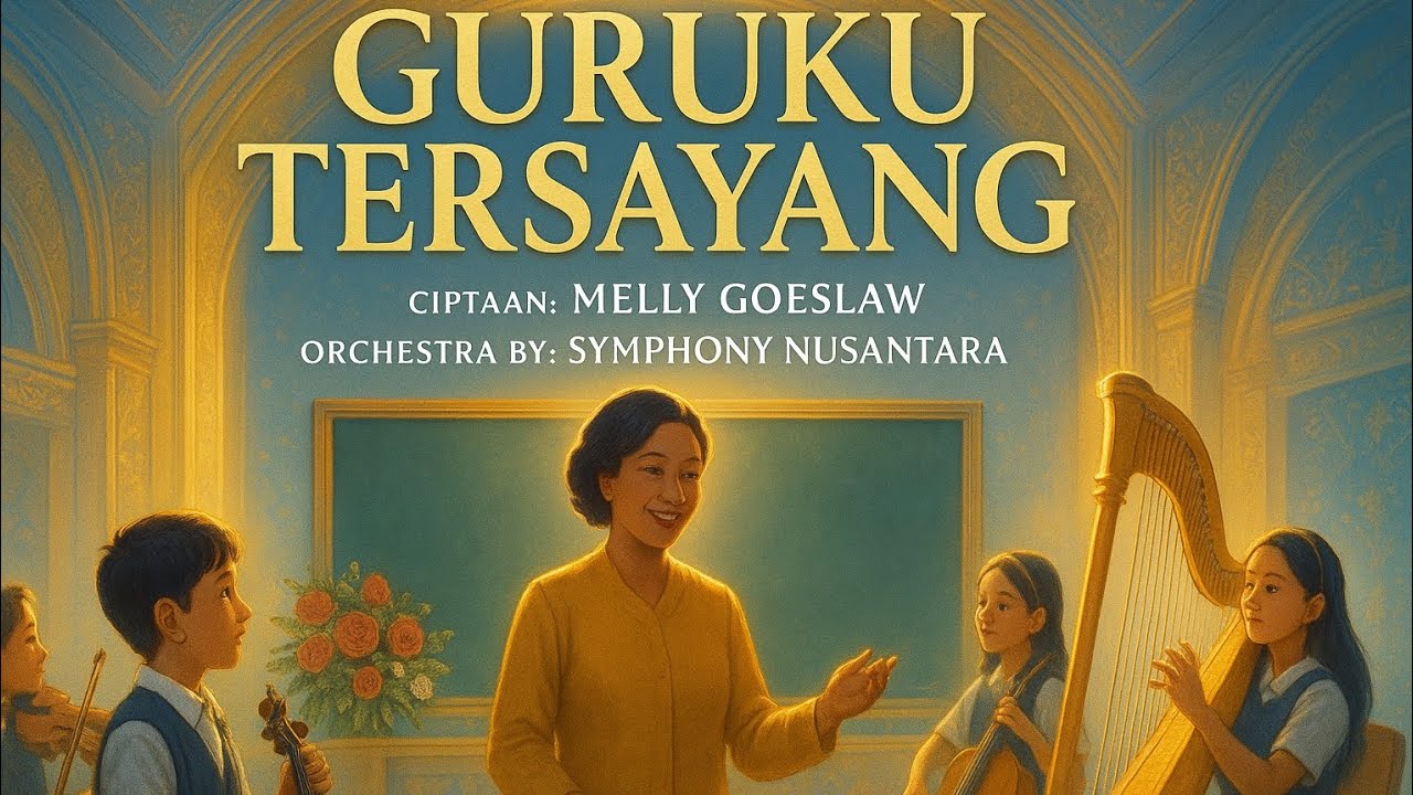 GURUKU TERSAYANG - Melly Goeslaw | Orchestra Megah & Menyentuh Hati | Symphony Nusantara