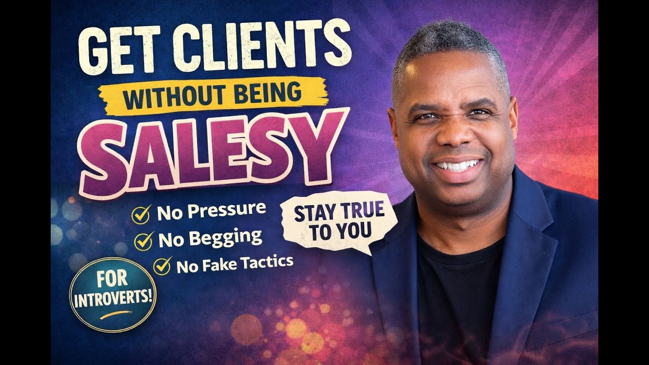 How Introverted Entrepreneurs Get Clients Without Sounding Salesy