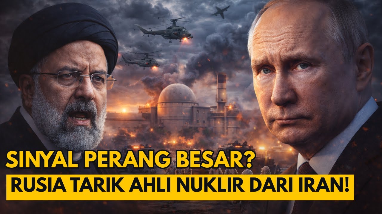 PUTIN PANIK‼ Rusia Evakuasi Ahli Nuklir Dari Iran Saat Ketegangan Timur Tengah Memanas