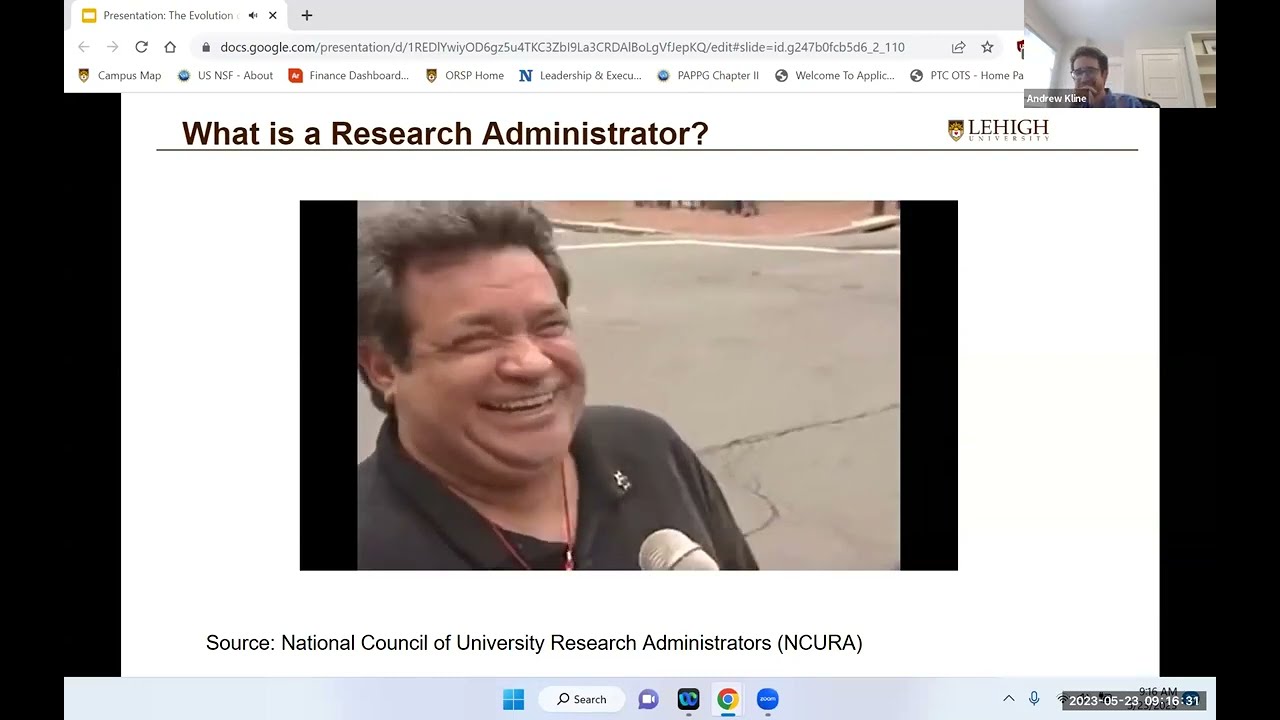 The Evolution of Research Administration at Lehigh