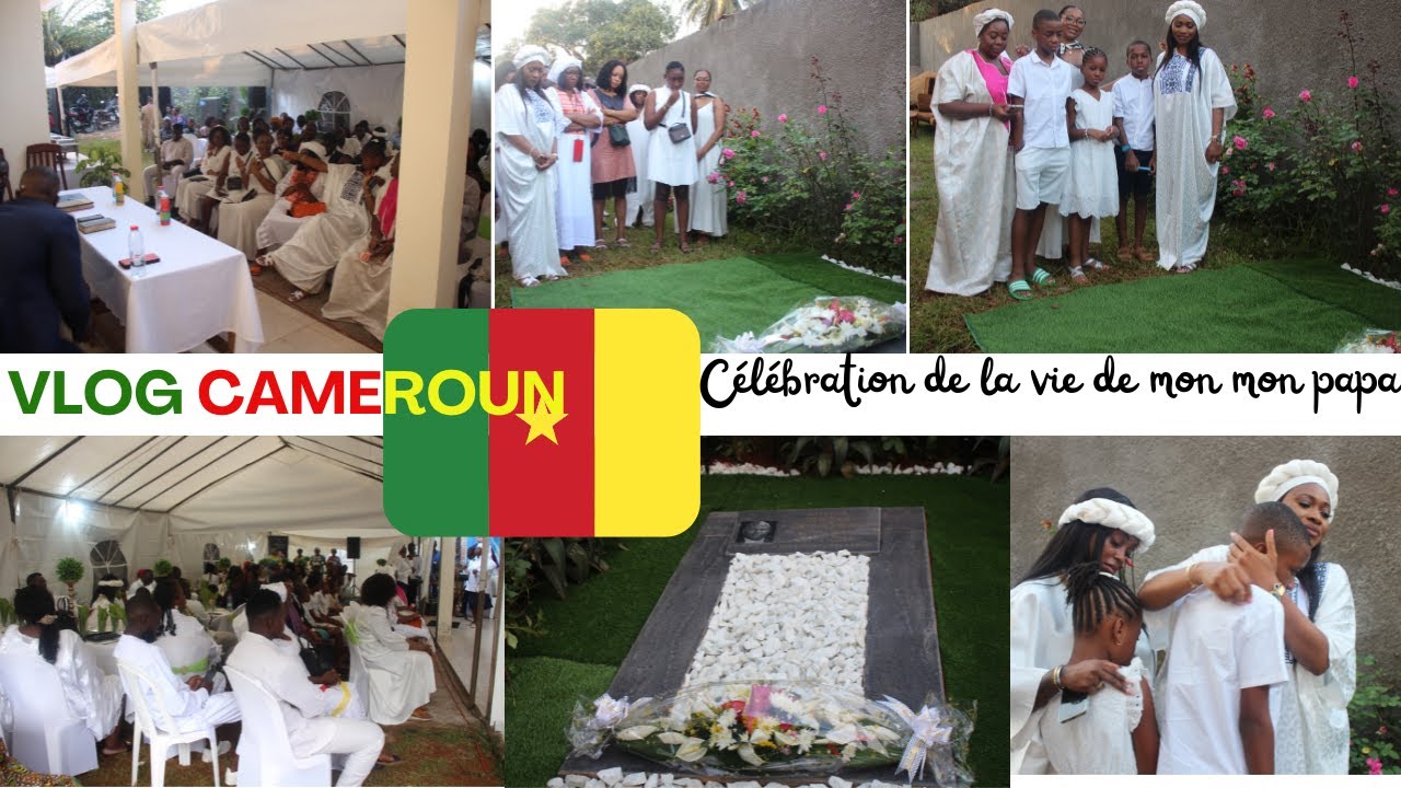 VLOG - (part 1) Cameroun Célébration de la vie de mon papa