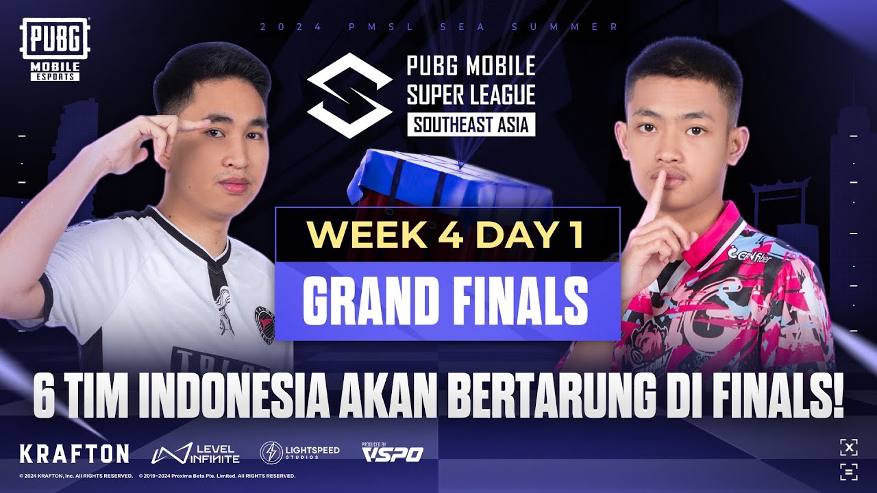[ID] 2024 PMSL SEA GFD1 | Summer | 6 TIM INDONESIA AKAN BERTARUNG DI FINALS!
