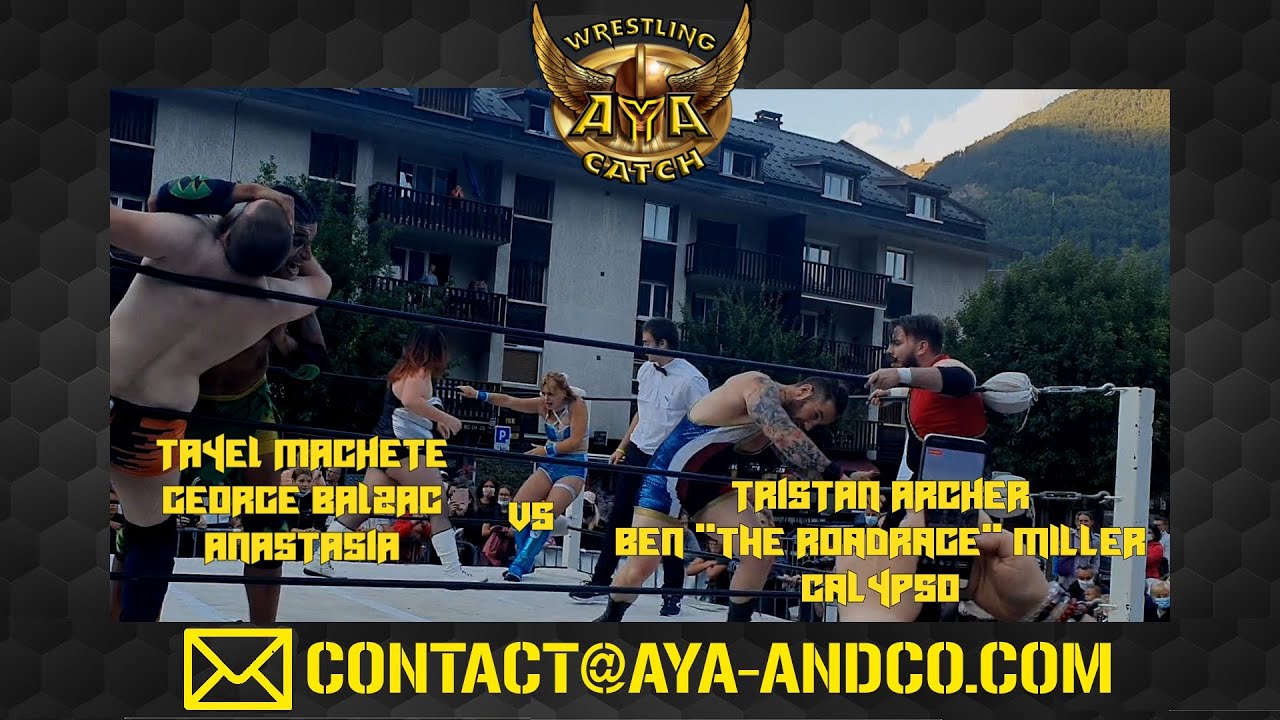 TAYEL MACHETE / GEORGES BALZAC / ANASTASIA VS TRISTAN ARCHER / BEN MILLER / CALYPSO Bours d'Oisans