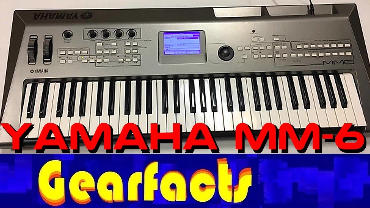 Звуки и функции синтезатора Yamaha MM6