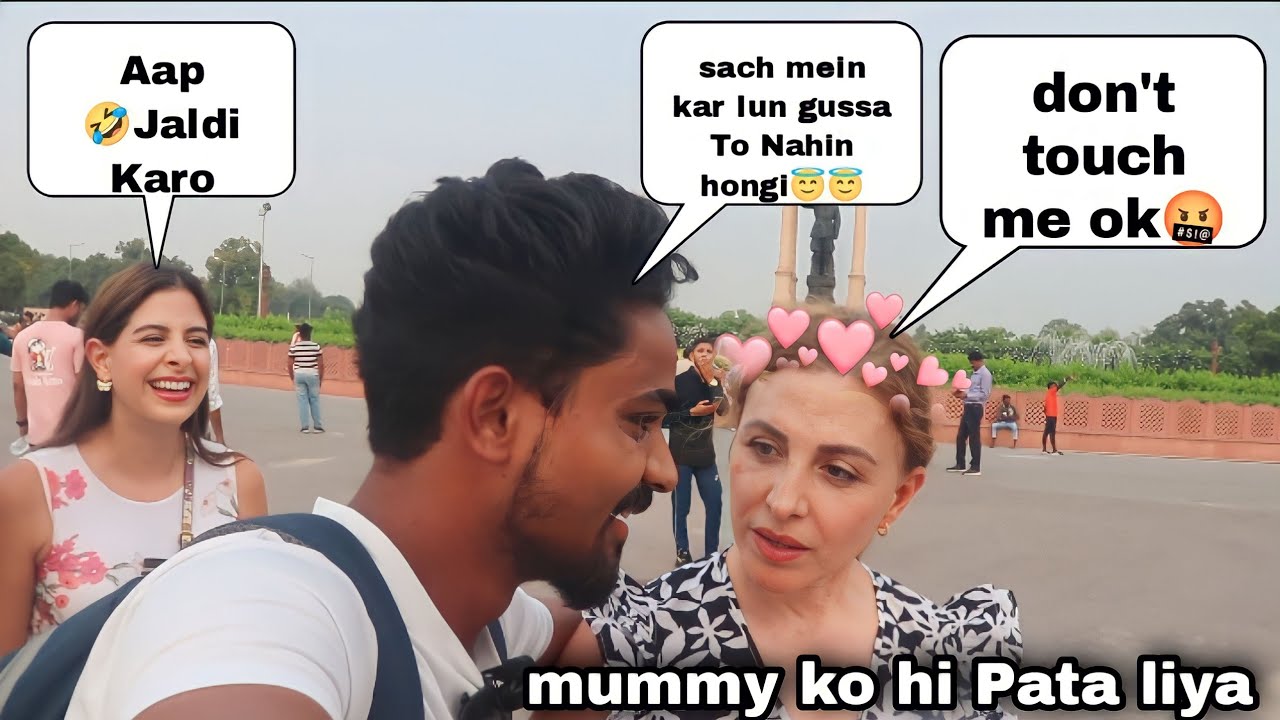 Lo India Gate Per🥰 Russian Ki Mummy Ko Pata Liya / Abdul Vlog || @AbdulVlogs9911