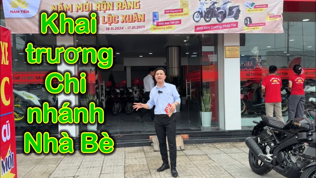 Nam hihi Khai trương chi nhánh mới Nhà Bè - Nam hihi