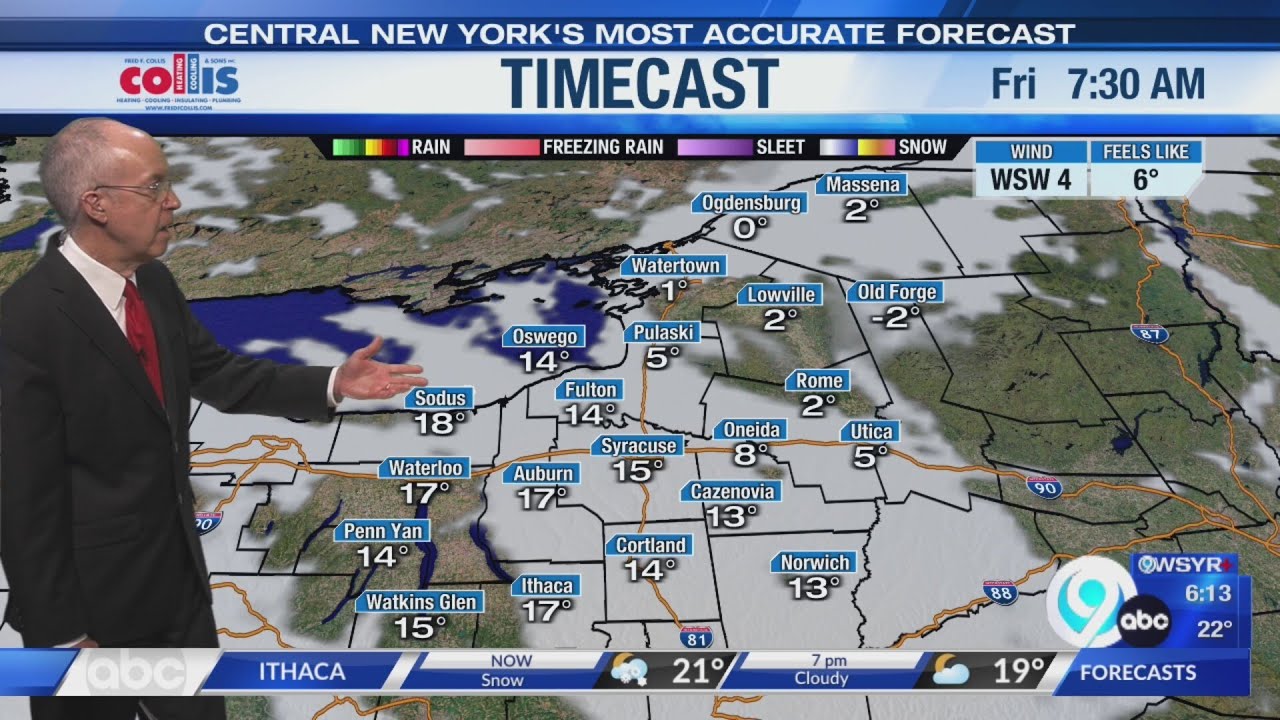 Storm Team Forecast: 6 pm Thursday February 12th