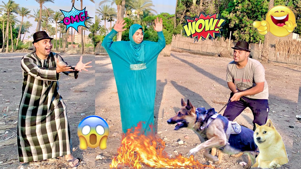 لما تجيب كلب البيت علشان تخد حقق من امك ( ام كشري بتخاف من الكلاب )😂😂 عمر الزير