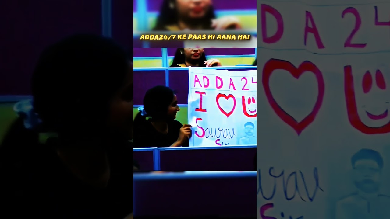 Adda24)7 Ke Paas Hi Aana Hai #adda247 #kamyabdiwas