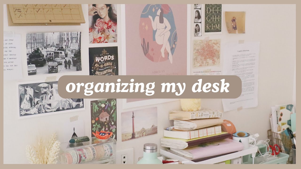Clean With Me + Updated Desk Tour (Philippines) | Abbey Sy