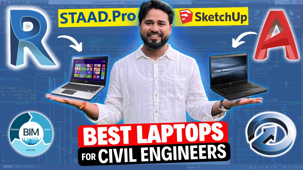 Best Laptop For Civil Engineering Softwares | BIM, Revit , AutoCAD | 2025