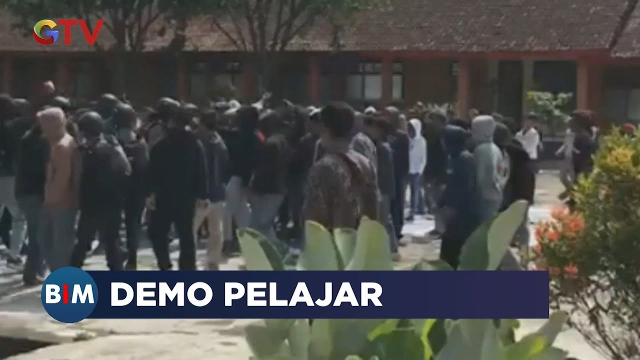 Kericuhan Warnai Demo Pelajar di Sekolah, Kantor Yayasan Rusak dan Berantakan - BIM 05/07