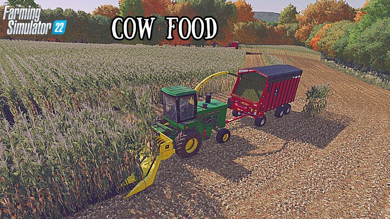 chopping corn before the rain! - no creek farms - FS22