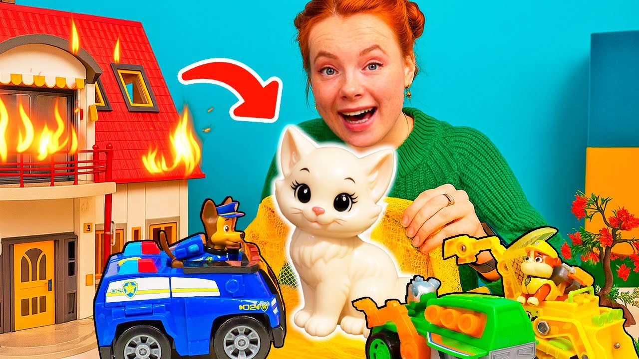 Paw Patrol rettet das Kätzchen 🐈 Chase und Irene brauchen Hilfe
