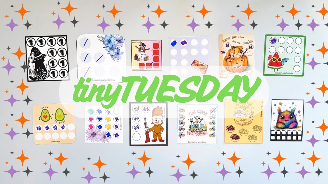 Tiny Tuesday! ☺️ #cashstuffing 