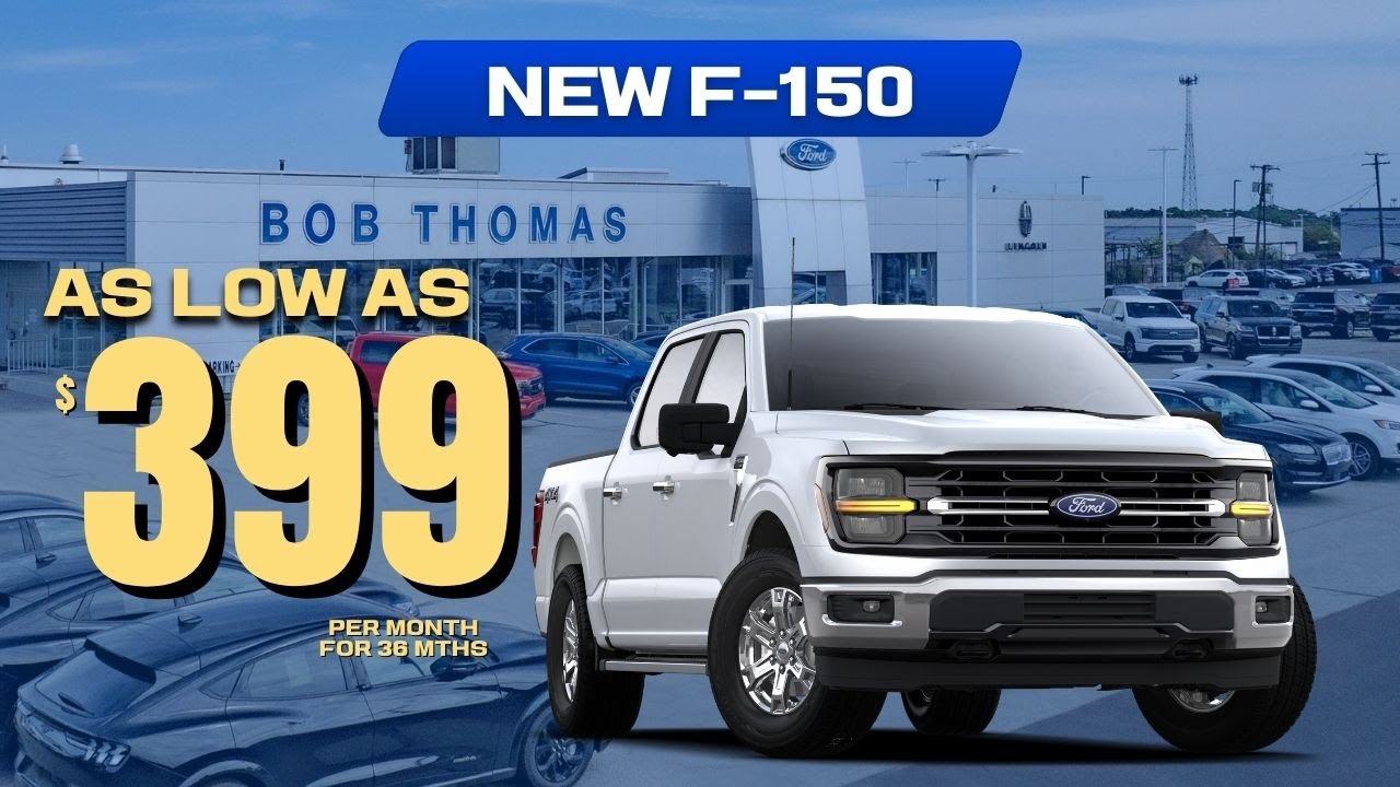 Best F-150 Deals in Fort Wayne &ndash; Bob Thomas Ford&rsquo;s End of Summer Clearance!