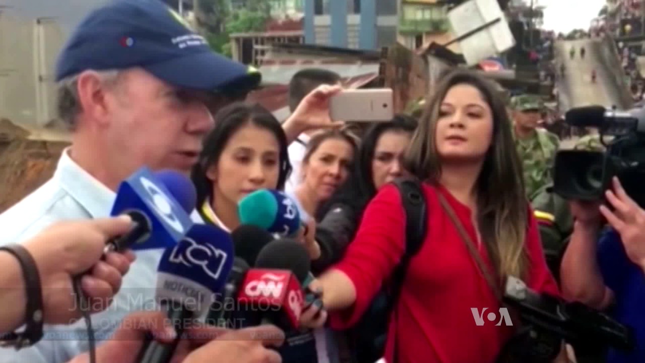 Colombia mudslides