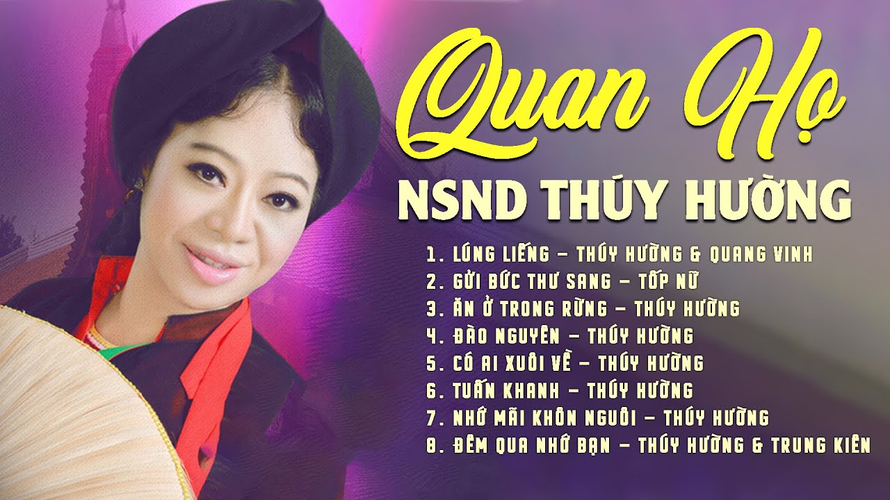 Quan Họ NSND Thúy Hường - Giọng Hát Vàng Quan Họ - Dân Ca Quan Họ Bắc Ninh Hay Nhất