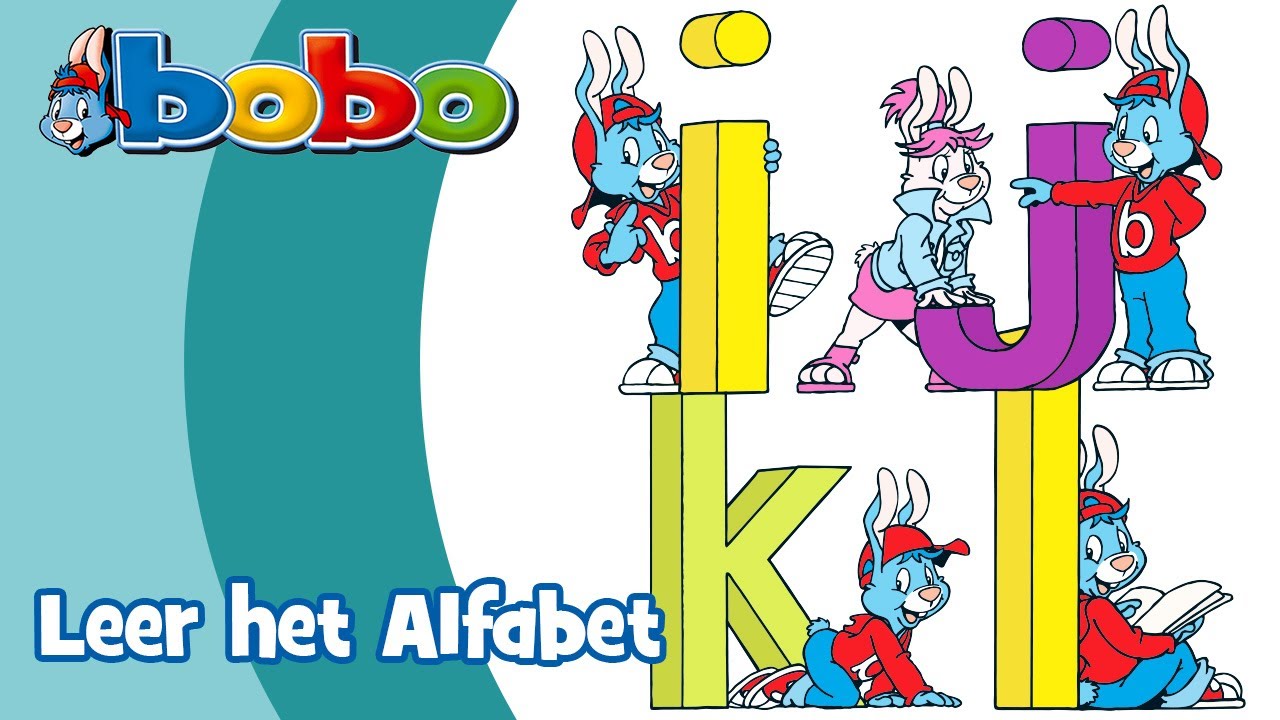 Leer het Alfabet met Bobo! 🔠 - Letters i, j, k en l 🥳 • Letters leren met Bobo