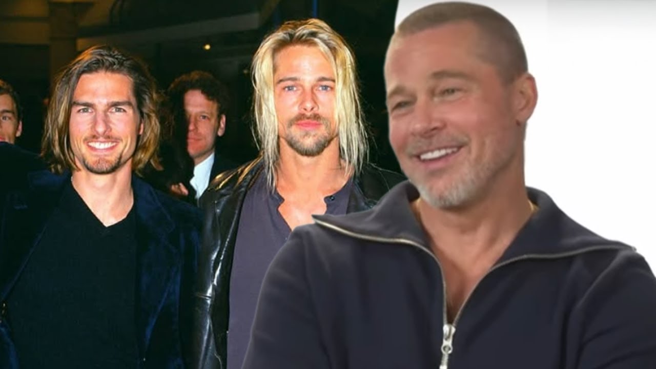 Brad Pitt Jokes He’s ‘BITTER’ at Tom Cruise, Would Love to Team Up Again (Exclusive)