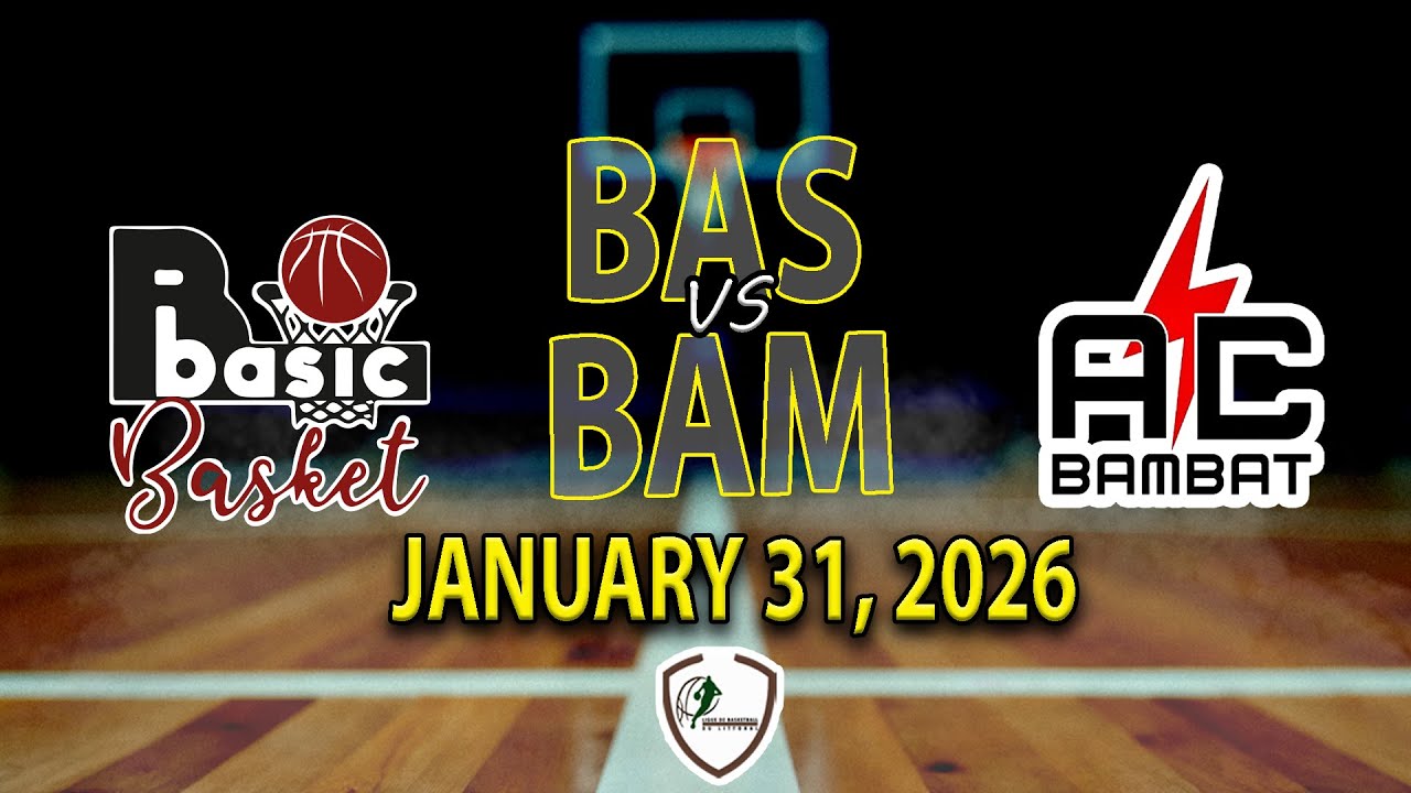 Basic Basket vs AC Bambat— Official Game | Livestream