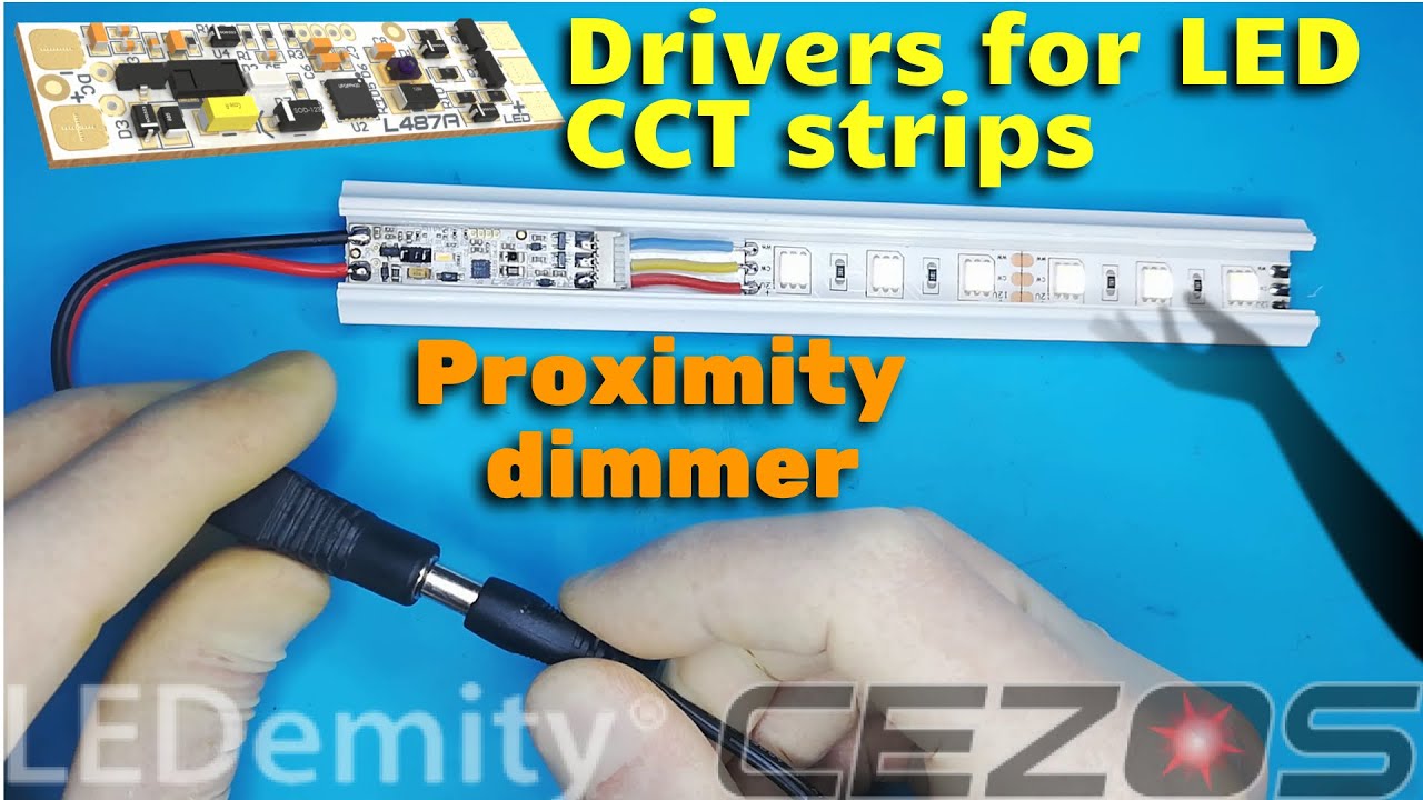 Sterownik do taśm LED CCT ProxiDimmer 2x3A L487