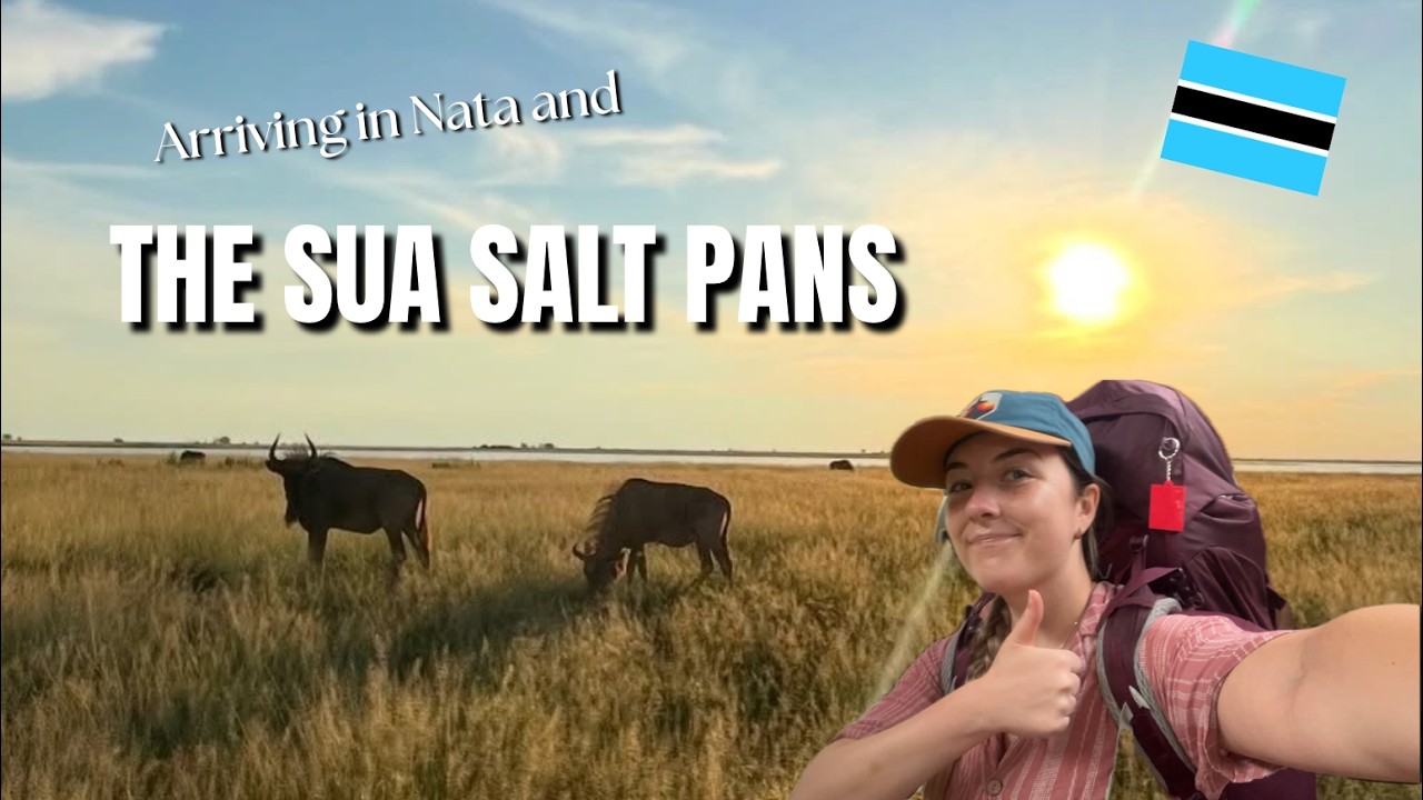 Botswana Salt Pans - Flooded in rainy season!