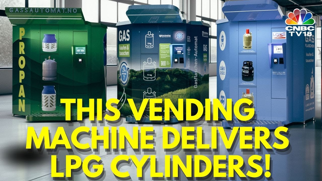 BPCL и Lifo Tech представили автомат по продаже сжиженного газа с поддержкой ИИ | N18V | CNBC TV18