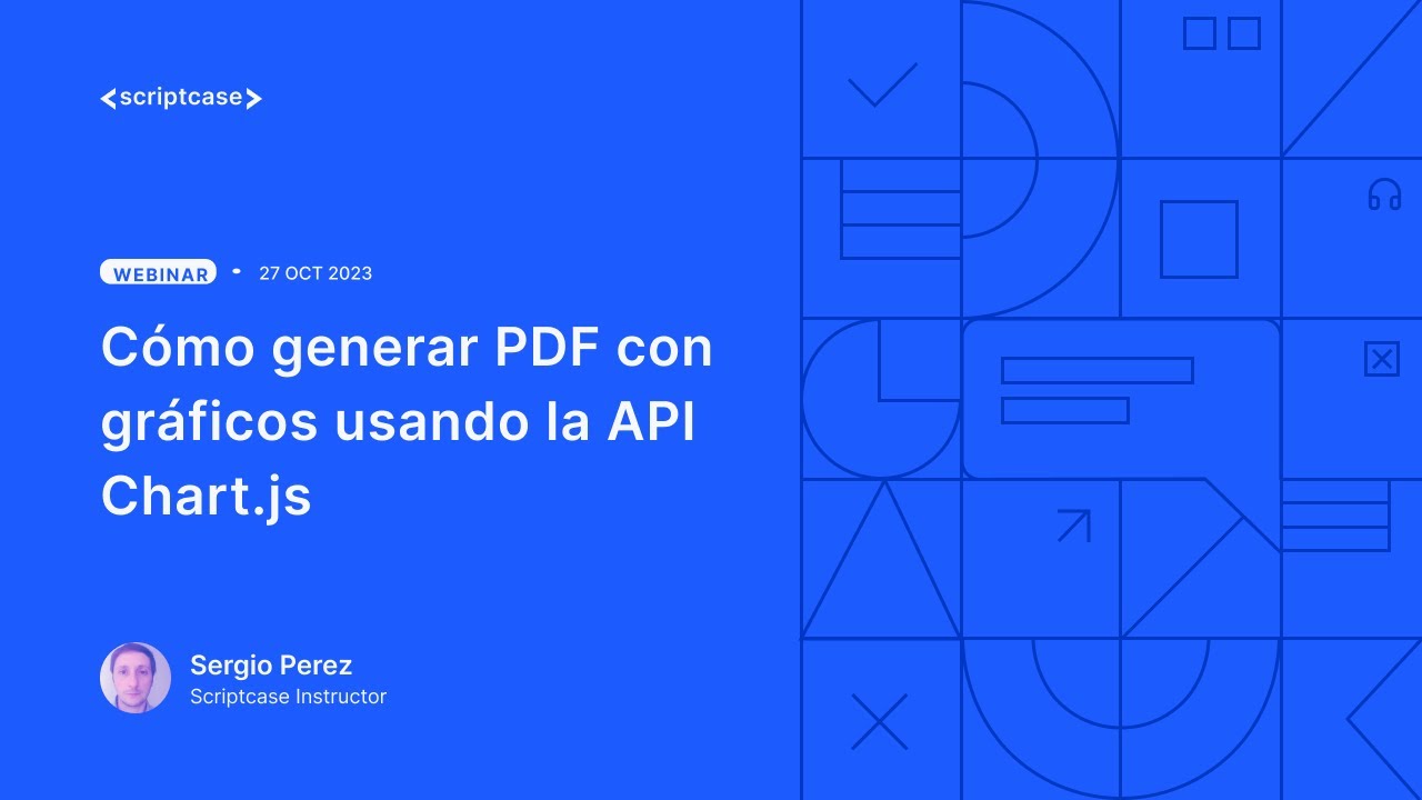 Scriptcase -  Cómo generar PDF con gráficos usando la API Chart.js